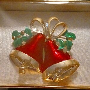 Christmas Bells Brooch